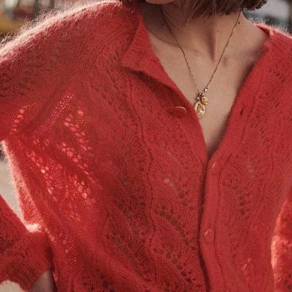 Delfinara - Cardigan en Maille pour Femmes