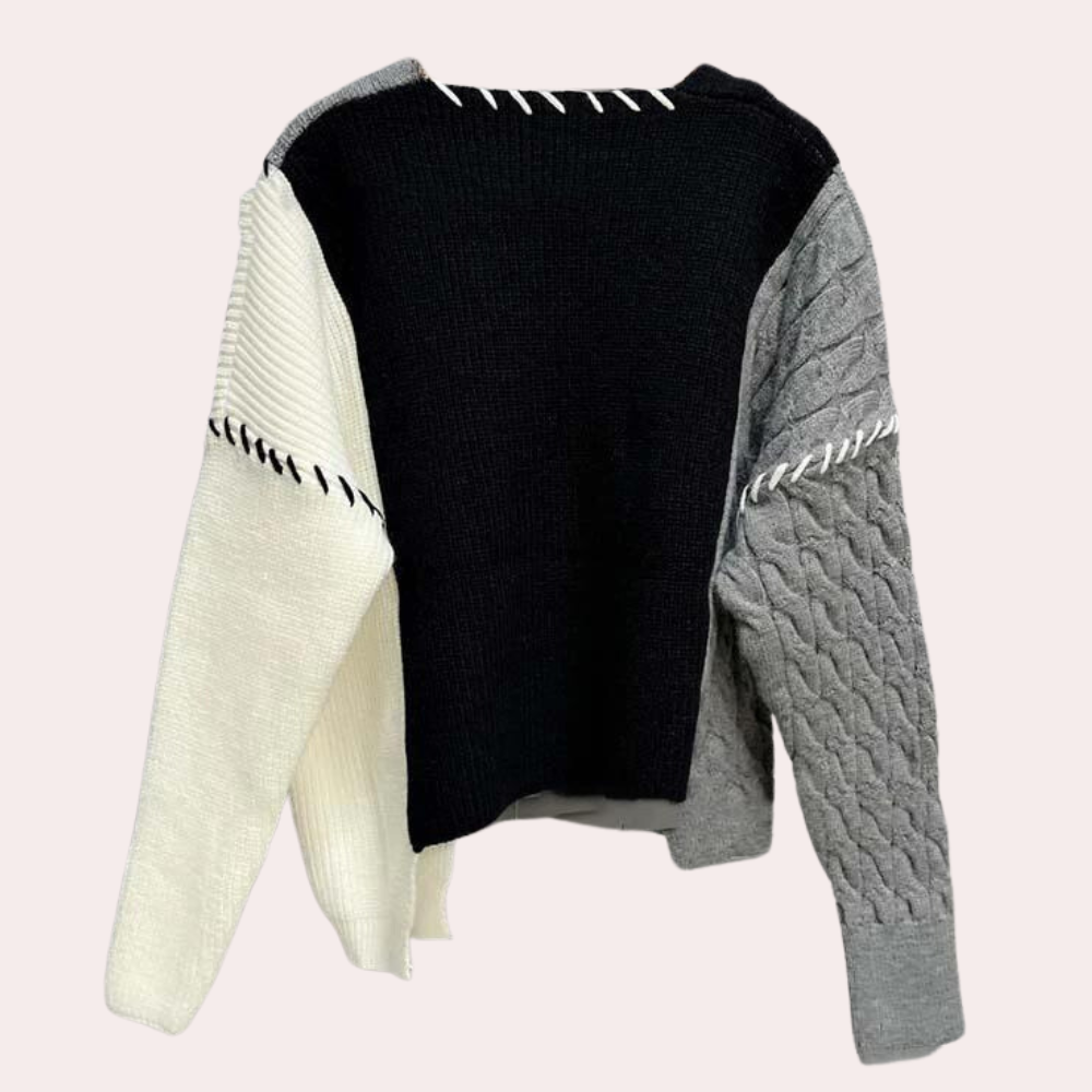 QUILANE - Cardigan Confortable en Tricot pour Femmes